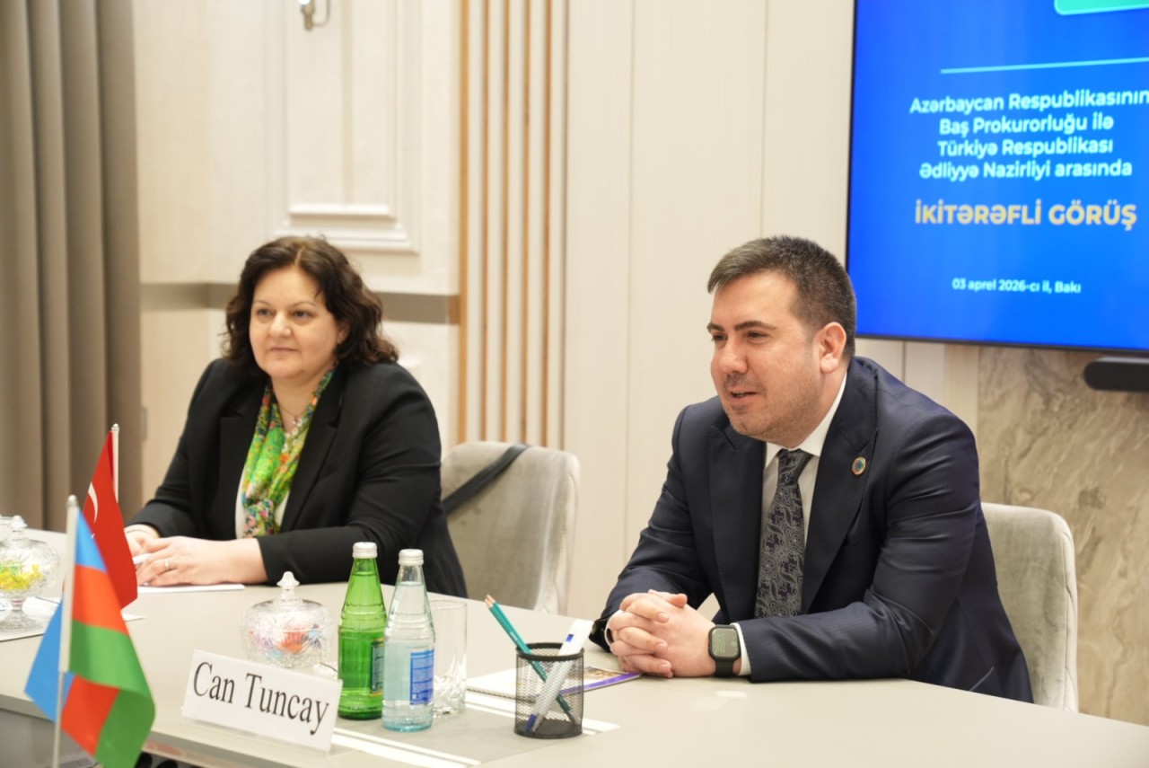 Kamran Əliyev Can Tuncayı qəbul etdi - FOTOLAR